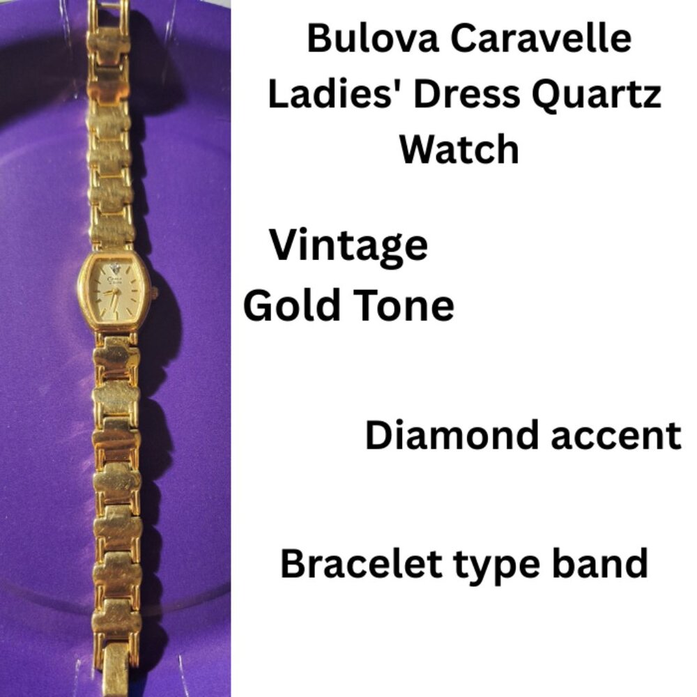 Caravelle gold-tone Ladies Watch